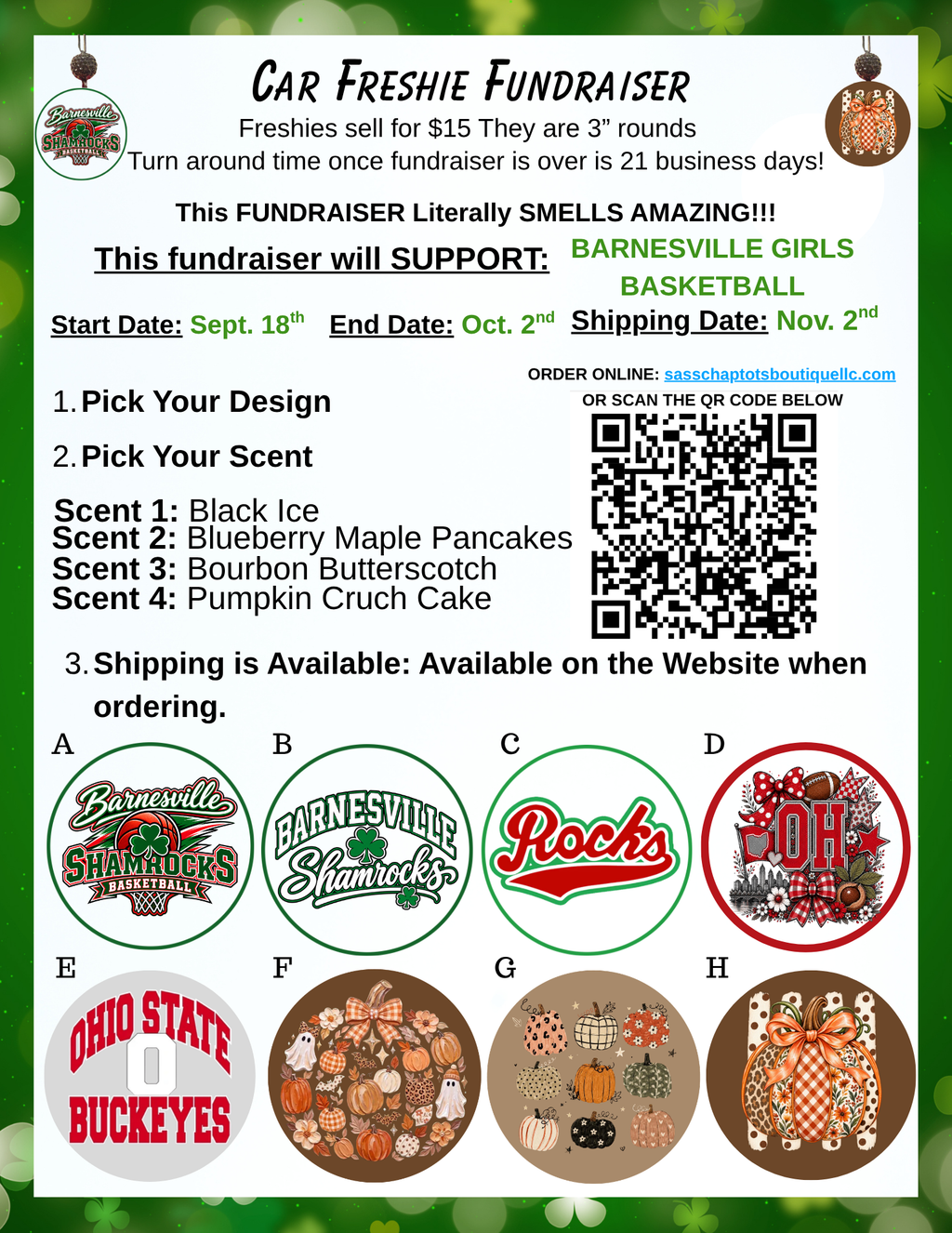Barnesville Girls Basketball Freshie Fundraiser