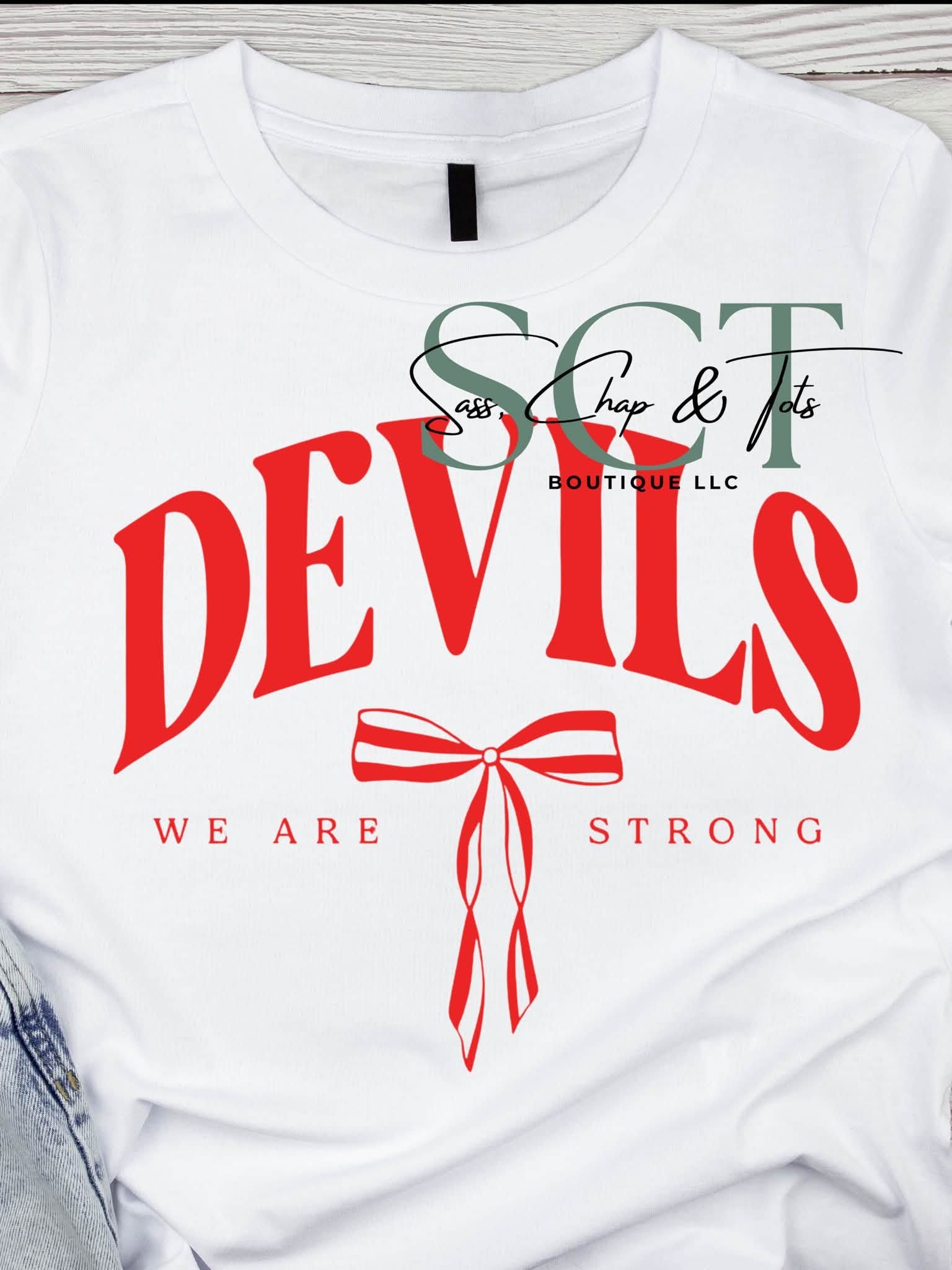 Devils We Are Strong Graphic T-Shirt