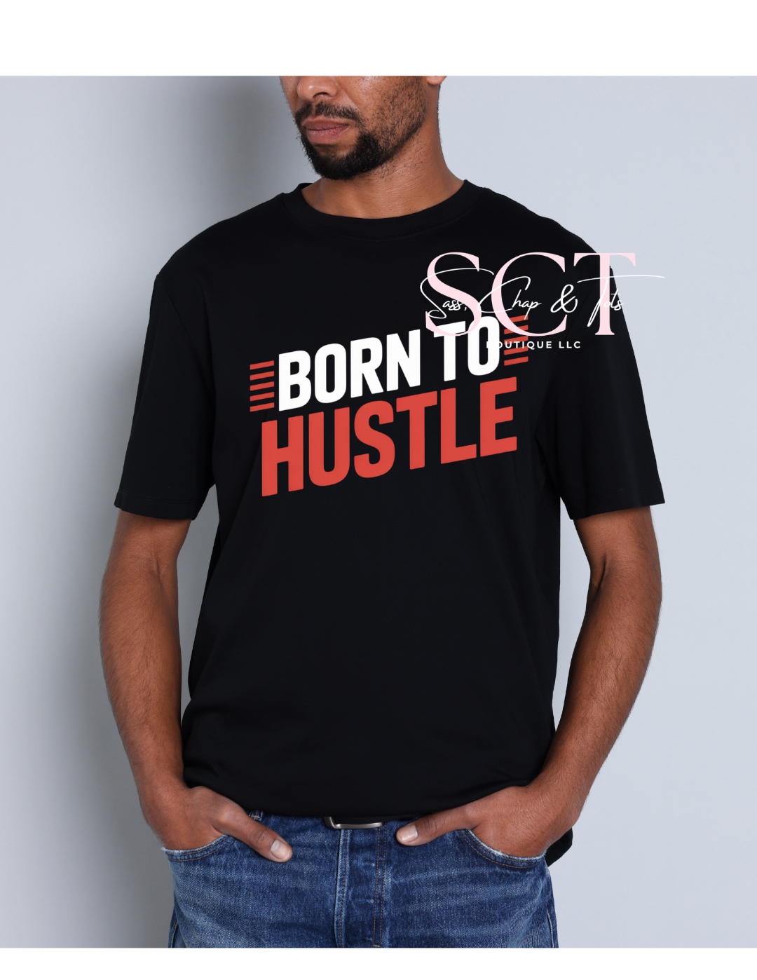 Born to Hustle Graphic T-Shirt