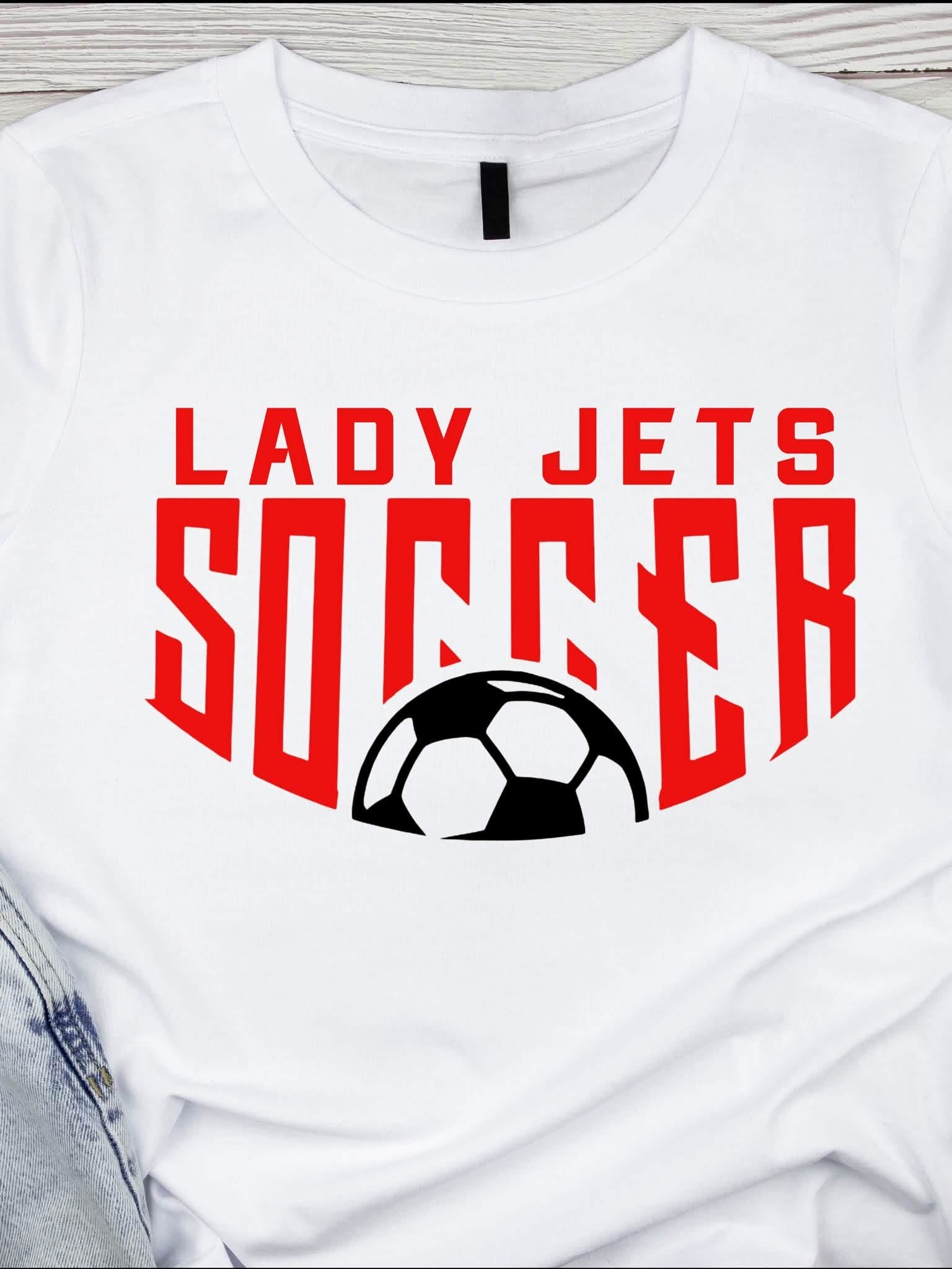 Lady Jets Soccer T-Shirt