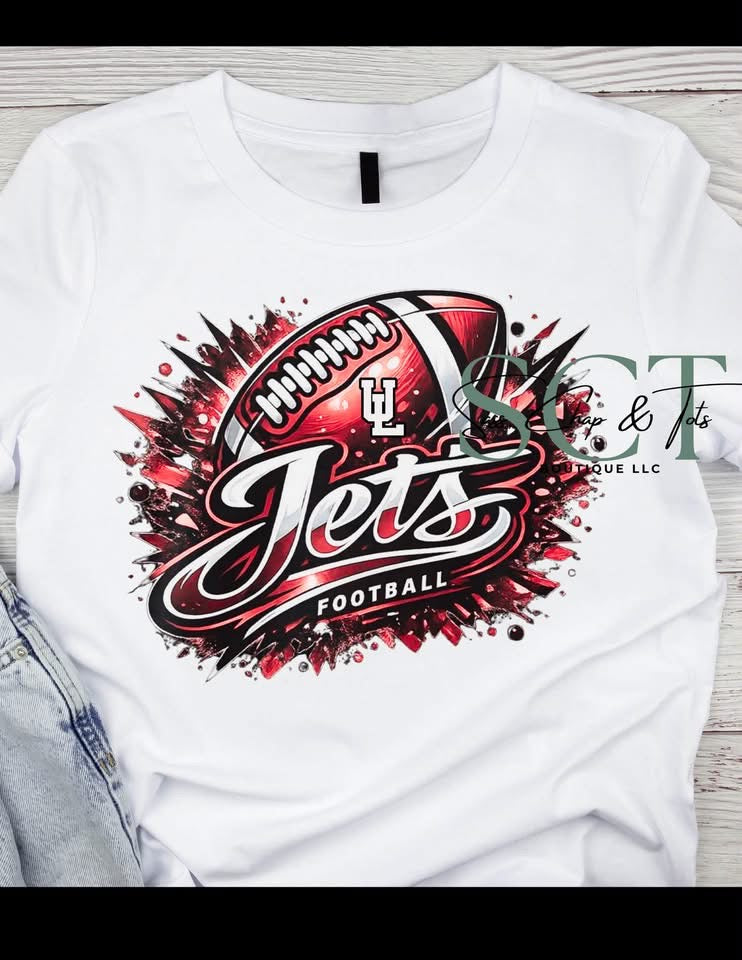 UL Jets Football T-Shirt