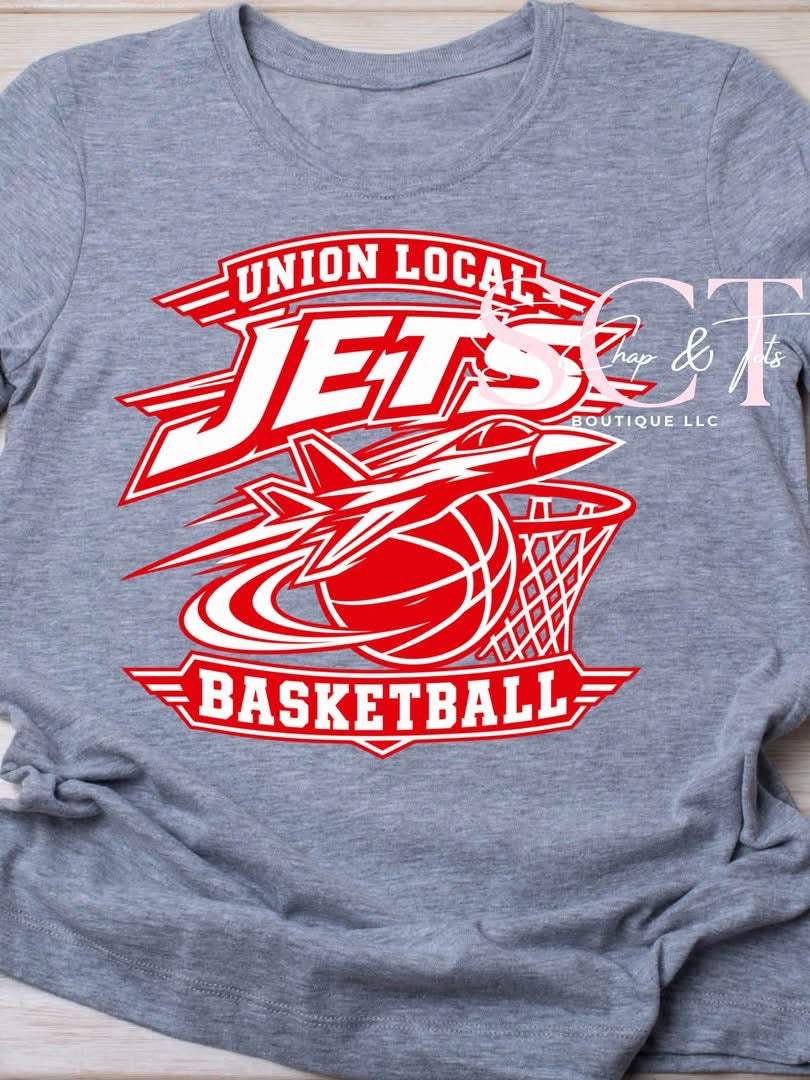 Union Local Jets Basketball T-Shirt