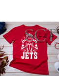 Jets Football Player Graphic T-Shirt