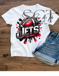 Union Local Jets Football Splash Tee