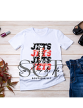 Jets Stacked Repeat T-Shirt