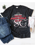 Union Local Football T-Shirt with Football in Background